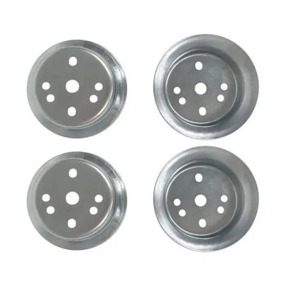 Scott Drake Legendary GT9 Alloy Wheel Hub Cap Adapter Set