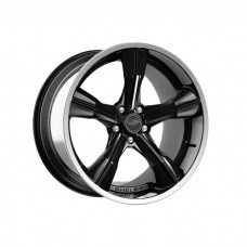 2015-2019 Mustang 20" x 11" Carrol Shelby Wheel Company CS-11 Wheel, Black with Polished Lip