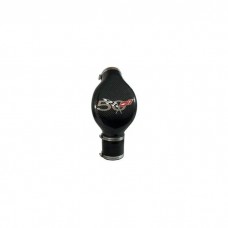 2003 Corvette Air Intake Duct High Flow Carbon Fiber With 50thAnniversary Logo And Black Coupler