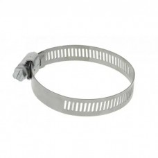 1948-1992 Ford Pickup Air Cleaner Clamp For Two Barrel Carburetor, Stainless Steel, 2 5/8"