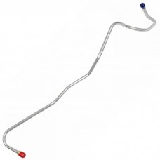 1971-72 Ford F-100 Pickup With 390 V8 5/16" Fuel Pump To Carburetor Fuel Line - 1 Piece, Stainless Steel