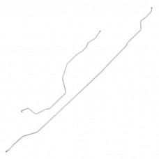 1973-75 Ford F-100 & 1975 F-150 2WD Shortbed Pickup 3/8" Main Fuel Lines - 2 Pieces, Rear Tank - Original Steel