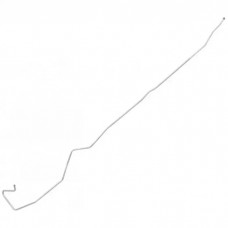 1980-86 Ford F-Series Pickup 4WD Shortbed 3/8" Main Fuel Line - 1 Piece, Rear Tank, Driver's Side Routing - Original Steel