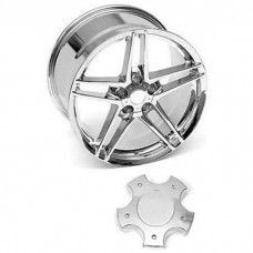 C6 Z06 Style Repro Wheel,17"x9.5", Chrome, 1988-2004