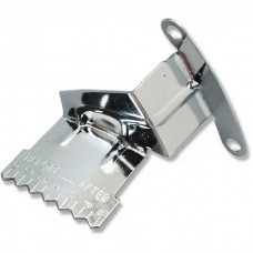 Chevelle Timing Chain Cover Tab, Small Block, Chrome, With Sliding Pointer, For Cars With 7" Harmonic Balancer, 1969-1972