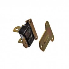 Chevelle & Malibu Motor Mount, Big Block,  Polyurethane, Zinc Plated, 1968-72 & 350ci, 1970-72,
