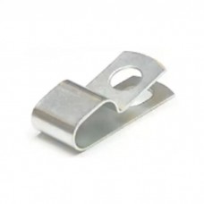 1964-1972 Chevelle & Malibu Fuel Line Retaining Clip, Shock Absorber Tower Mount, Double Side-By-Side, 3/8" & 1/4"