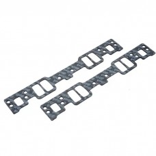 Chevelle Intake Manifold Gaskets, Small Block, For Vortec Or E-Tec Cylinder Heads, Edelbrock, 1964-1972