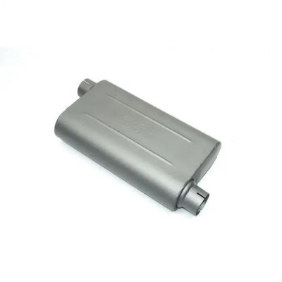 1964-1972 Chevelle Muffler, 2.25", Offset/Offset, Edelbrock