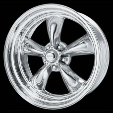 Chevelle Torq-Thrust II Wheel, Polished, 16 x 8, American Racing, 1964-1972