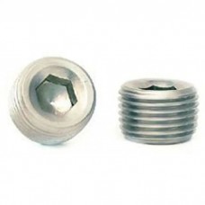 Manifold Plug,w/3/8" Pipe Thread/Allen Socket Head,S/S,64-72