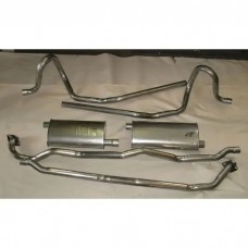 Chevelle Exhaust, Aluminized, 396c.i. High Performance, Dual, 1965-1969