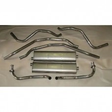 Chevelle Exhaust, Aluminized, Dual, V8, 1973-1974