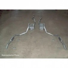 Chevelle - Dual Exhaust System, Small Block  With Resonators, Except Station Wagon, 1965