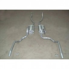 Chevelle - Dual Exhaust System, Small Block, Except Station Wagon, 1968-1969