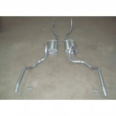 1969 Chevelle Except Wagon Dual Exhaust System, Big Block