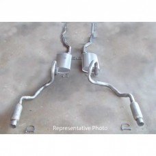 Chevelle - Dual Exhaust System, Small Block With Resonators, Except Station Wagon, 1970-1972