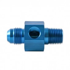 -8AN Male to 3/8" NPT 1/8" NPT in Hex -8AN Male to 3/8" NPT 1/8" NPT in Hex