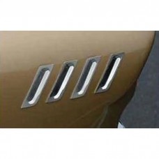 1958 Chevy Impala Bel Air & Nomad Front Fender Louver Set