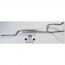 1966-1974 Bronco V8 302 Single Exhaust System With Stock Muffler