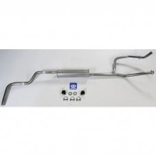 1966-1974 Bronco V8 302 Single Exhaust System With Stock Muffler