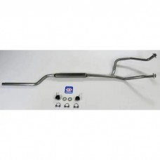 1966-1974 Bronco V8 302 Single Exhaust System With GlassPack Muffler