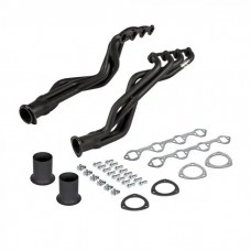 1966-1977 Bronco Header Set - Long Tube Design - Black