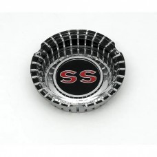 Full Size Chevy Wheel Cover Emblem Insert, Impala SS, 1964