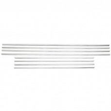 Full Size Chevy Side Molding Set, Doors & Quarters, Impala 2-Door Hardtop & Convertible, 1958