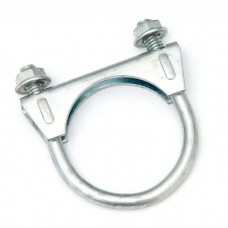 Full Size Chevy Muffler Clamp, 1 7/8", Carbon Steel, 1958-1972