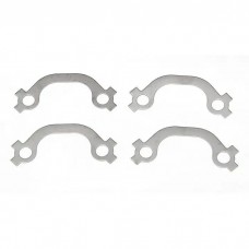 Full Size Chevy Exhaust Manifold Bolt Locks, 348ci & 409ci,Stainless Steel, 1958-1965