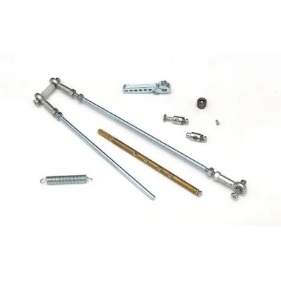 Progressive Throttle Linkage Kit,3x2-Barrel,58-61