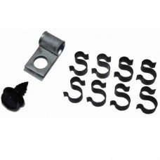 1966-1967 Buick Skylark Gran Sport  Fuel Line Clip Set 3/8" With Fuel Return Line 10pc