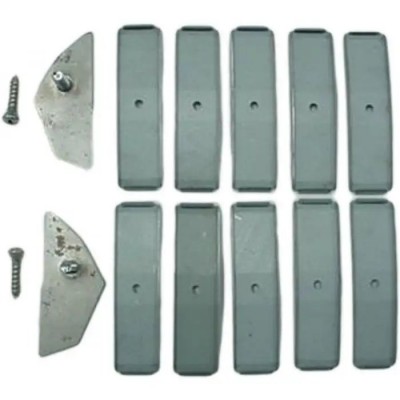Rocker Panel Molding Clip Set,1958