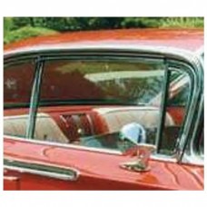 Full Size Chevy Door Glass, Clear, Non-Date Coded, Convertible, 1959-1960
