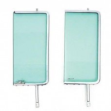 Full Size Chevy Vent Glass, Clear, Non-Date Coded, 2-Door Sedan, 1959-1960