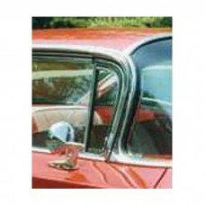 Full Size Chevy Vent Glass, Clear, Non-Date Coded, 2-Door Hardtop, Impala, 1962