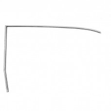 Full Size Chevy Door Glass Frame, Right, Bel Air 2-Door Hardtop, 1961-1962