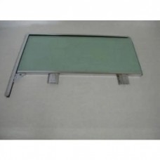 Full Size Chevy Door Glass Assembly, Right, Clear, Bel Air Hardtop, 1958