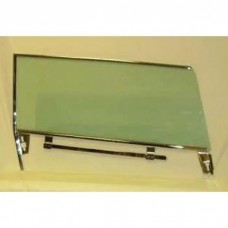 Door Glass Assembly,Left Clear,Impala Hardtop,62-64