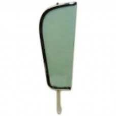 Full Size Chevy Vent Glass Assembly, Left, Green Tinted, Impala & Bel Air Hardtop & Convertible, 1959-1960