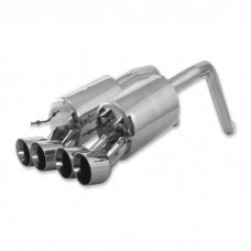 Corvette  B&B Route 66 Exhaust System, With Round Tips, 2009-2013