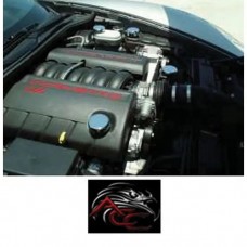 American Car Craft Factory Engine Cap Covers, With Manual Transmisson| 043045 Corvette 2005-2013
