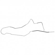 1970-1972 El Camino Main Fuel Line, One Piece 3/8 Inch, Stainless Steel