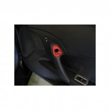 Corvette Interior Door Release Button Bezels, Painted In Factory Colors, 2005-2013