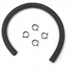 Full Size Chevy Fuel Line Hose & Clamp Set, 3/8", 1965-1969