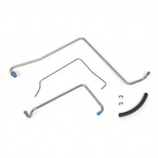Full Size Chevy Fuel, PVC & Distributor Vacuum Lines, 327 &350ci, With Edelbrock 4-Barrel Carburetor & Holley Type Fuel Pumps, 1958-1972