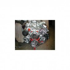 1958-1972 Chevy Serpentine Drive System Small Block With Power Steering Bright Finish Package FrontRunner Vintage Air