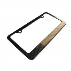 2005-2013 Corvette License Plate Frame Carbon Fiber Finish