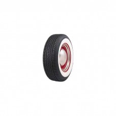 Chevy Tire, P205/75R15, B.F. Goodrich Silvertown Radial, With 2-3/8" Whitewall, 1955-1956